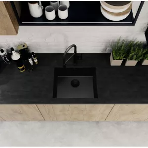 Blanco sudopera Subline 500-U Black Edition 526340