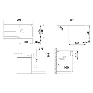 Blanco sudopera Classimo XL 6 S-IF 525327
