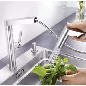 Blanco slavina Panera-S Inox Massive 521547