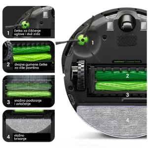iRobot usisivač i brisač Combo i8+ (i8572)