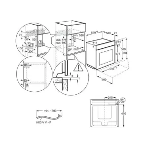 AEG ugradni set BCE556360B + HK634021XB