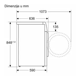 Bosch mašina za pranje veša WGG244F9BY