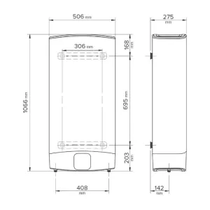 Ariston bojler VELIS EVO PLUS 80 WiFi