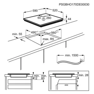 Electrolux indukciona ploča EIV63443 