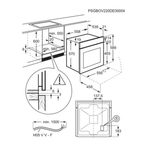 Electrolux ugradna set EOH2H00BX + EHF6140FOK