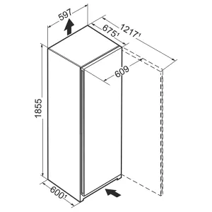 Liebherr vertikalni zamrzivač FNe 5207 pure NoFrost