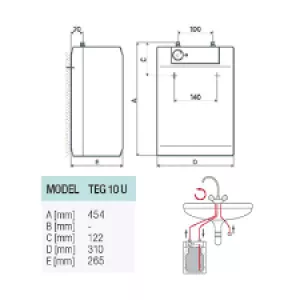  Gorenje bojler TEG 10 U