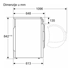 Bosch mašina za sušenje veša WQH245B4BY