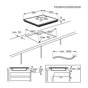 Electrolux indukciona ploča EIT60433CT
