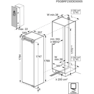AEG ugradni frižider TK6DS181EC