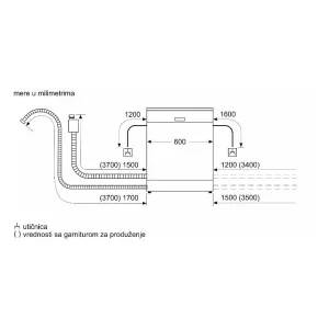 Bosch ugradna sudomašina SMV2HVX06E