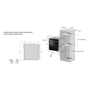 Samsung ugradna rerna NV68A1110BB/OL