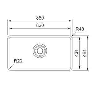 Franke sudopera MQX 110-82 122.0694.479