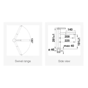 Blanco slavina LINEE-S 517591