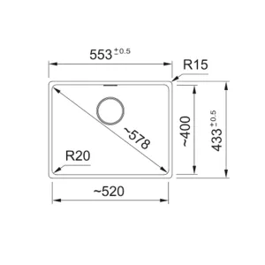 Franke sudopera MRG 110-52 A 125.0683.105