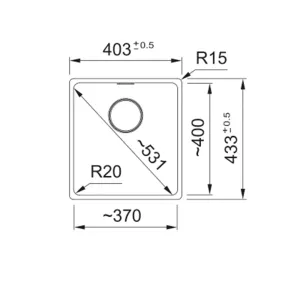 Franke sudopera MRG 110-37 125.0683.137