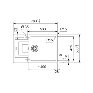 Franke sudopera UBG 611-78 XL 114.0682.737