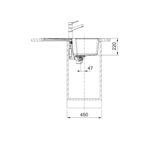 Franke sudopera UBG 611-78 A 114.0682.561