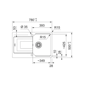 Franke sudopera UBG 611-78 A 114.0682.550