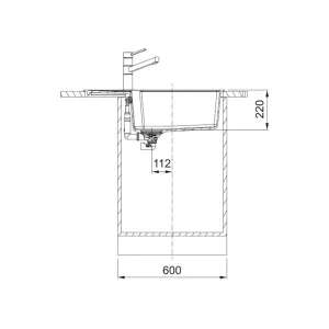 Franke sudopera UBG 611-78 XL 114.0682.566