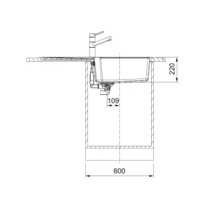 Franke sudopera UBG 611-100 A 114.0682.527
