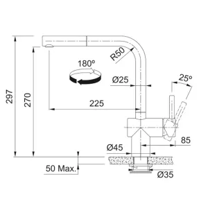 Franke slavina Atlas Neo-D Sensor 115.0625.527