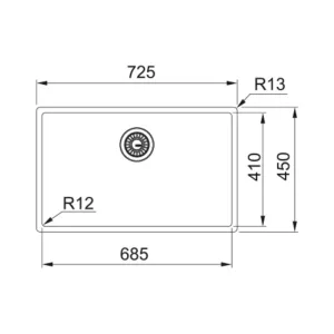 Franke sudopera BXM 210/110-68 127.0662.643