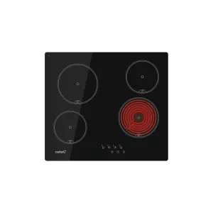 Cata ugradni set 2 crni TN 604 B + SES 6004 BK + TFB 5160 BK