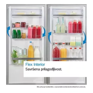 Bosch kombinovani frižider KGN394ICF