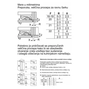 Bosch ugradni frižider KIN96ADC0