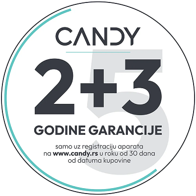 Candy - 5 godina garancije