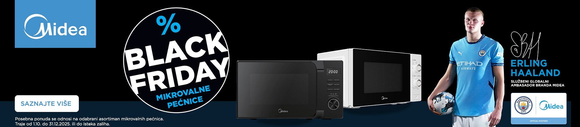 Midea BF mikrotalasne akcija