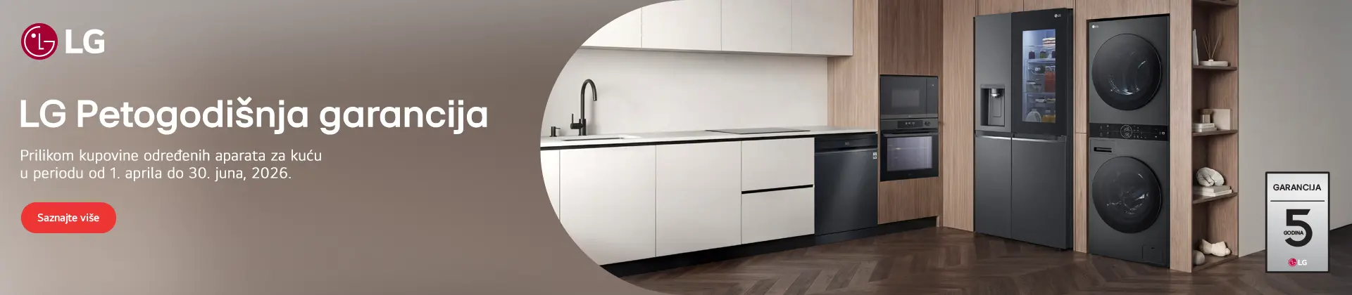 LG 5 godina garancije