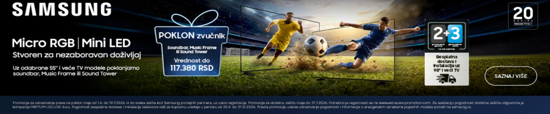 POST LAUNCH - SAMSUNG TV promocija