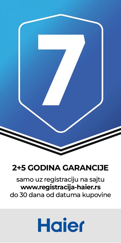 Produžena garancija za Haier - Side by Side frižideri