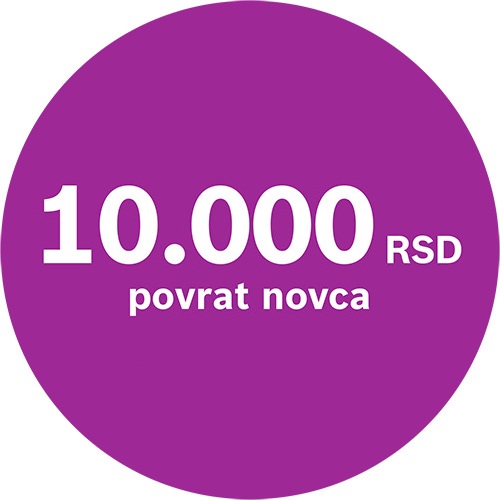 Cashback vacuuming promocija 