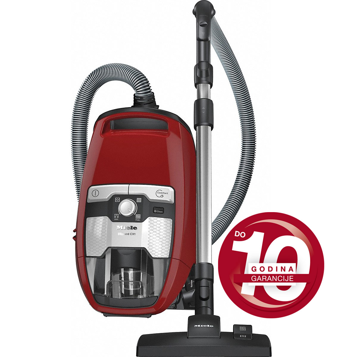 Miele usisivač Blizzard CX1 Red PowerLine - SKRR3 - Inelektronik