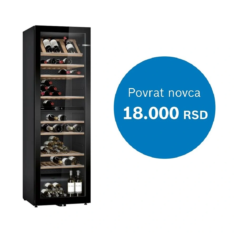 Bosch vinska vitrina KWK36ABGA - Inelektronik
