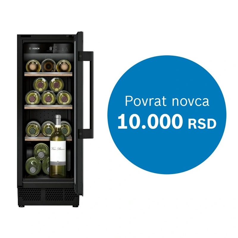 Bosch ugradna vinska vitrina KUW20VHF0 - Inelektronik