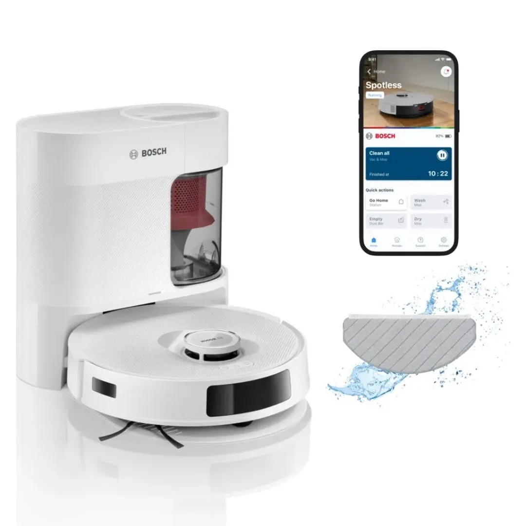 Bosch robot usisivač Spotless Advanced+ BCRD2W - Inelektronik